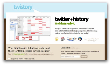 Twistory twitter tool