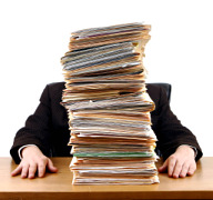 managing a heavy business workload