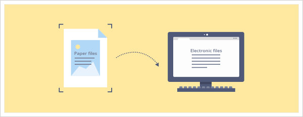 DIgitizing paperwork