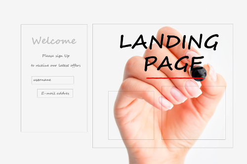 Local landing page design for better conversion