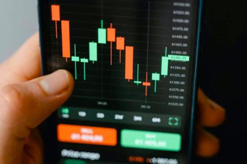 Crypto trading on smartphone