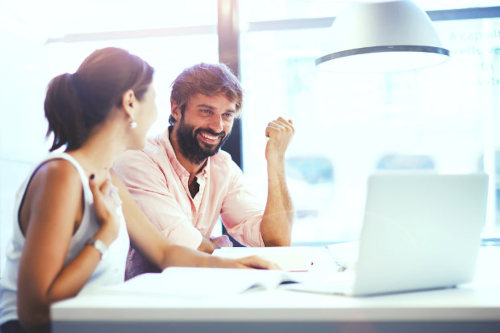 Video conferencing in office