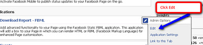 Facebook fan landing pages