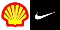 Shell and Nike logos