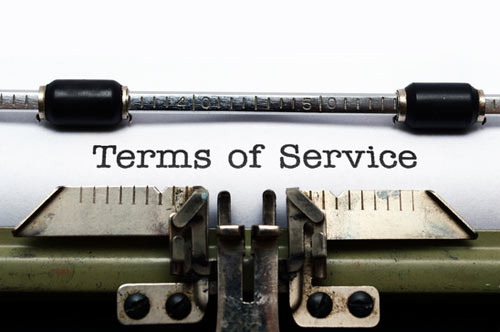 creating terms of service