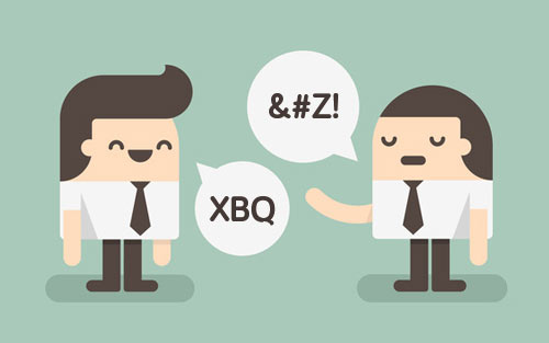 Talking with business jargon