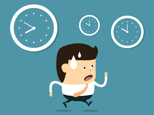 Struggling in time management