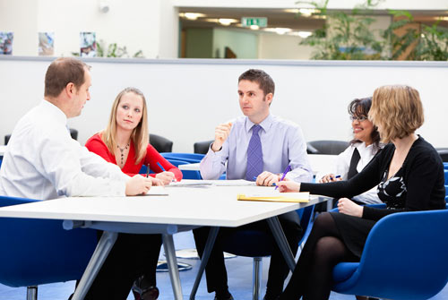 Leader assigning responsibilities