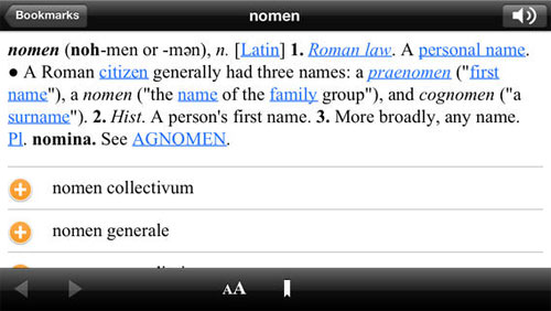Blacks Law Dictionary for iOS