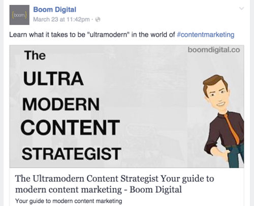 Boom Digital social media update
