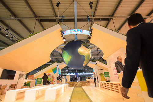 Expo stands at BIT Milano 2015