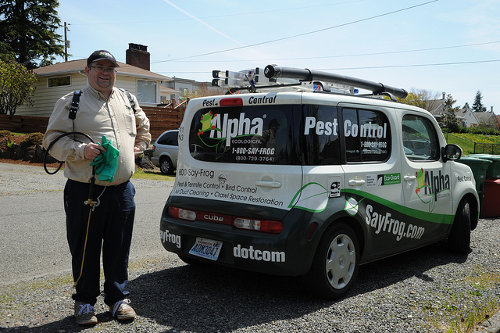 Commercial pest control service