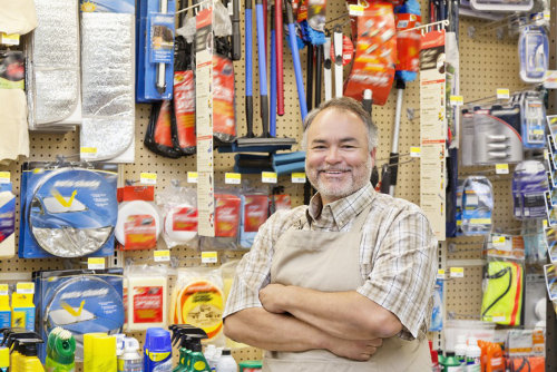 Tool shop owner