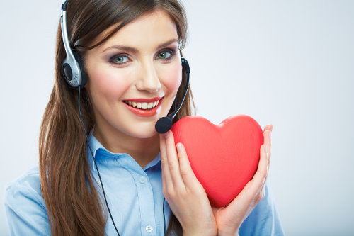 Caring customer service