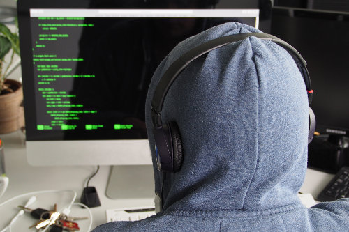 DDoS attack in progress