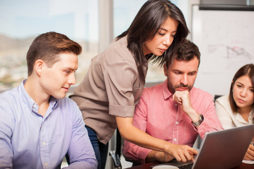 Employer and her employees