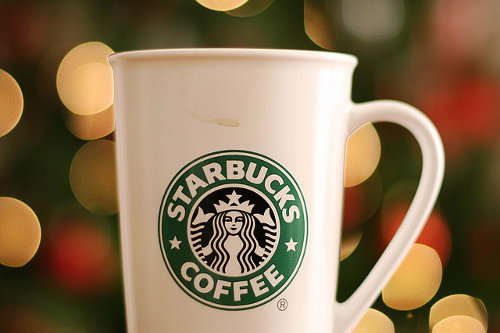 Starbucks coffee mug