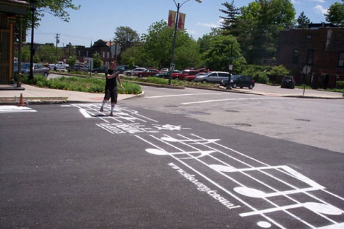 Street ad