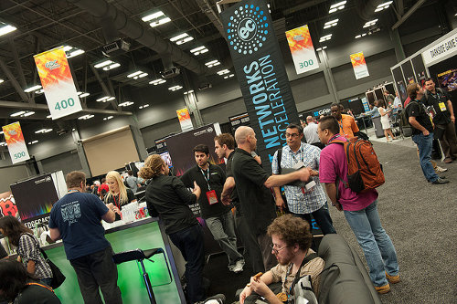 Trade show lounge