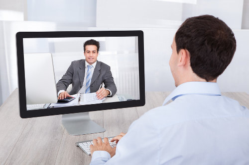 Online conferencing for IT tech support