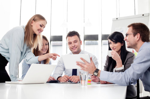 UK company business team