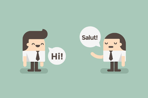 Multi-lingual business conversation