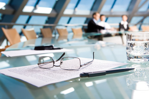 Business meeting event venue
