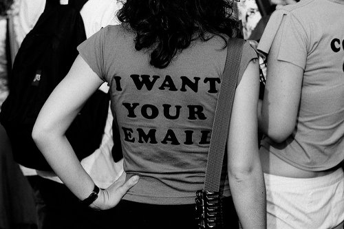 I want your email