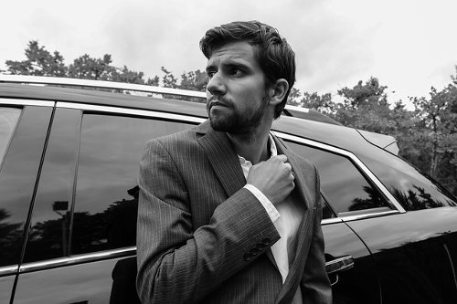Businessman wearing business suit