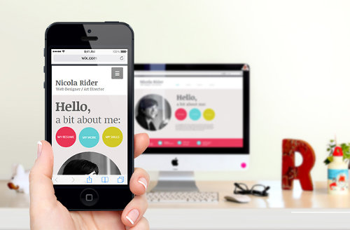 Wix mobile website builder
