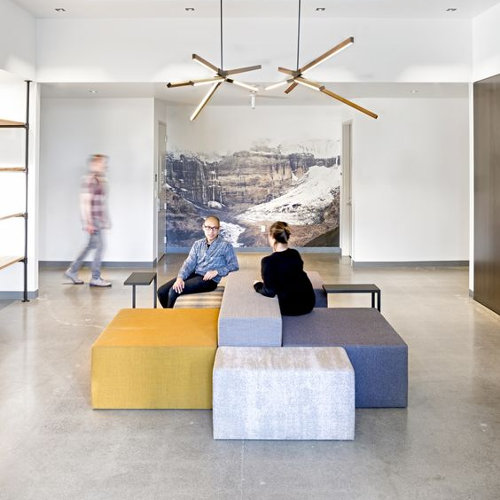 Cisco System reception area