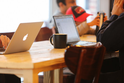 Business website users