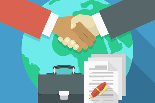 Global business partnership