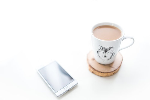 Wolf coffee mug