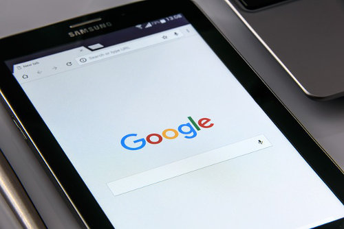 Google on smartphone