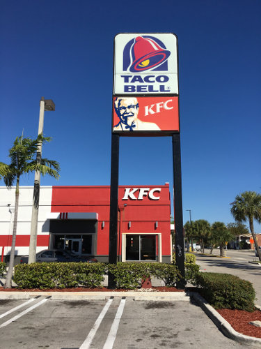 Taco Bell - KFC franchises
