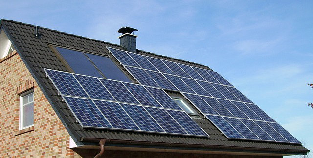 Rooftop solar panel