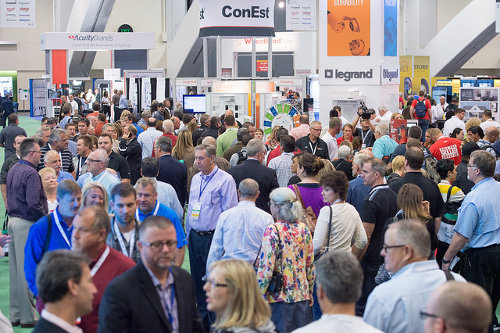 Trade show floor