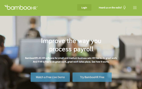 BambooHR website