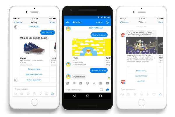 Apps using AI in the form of chatbots