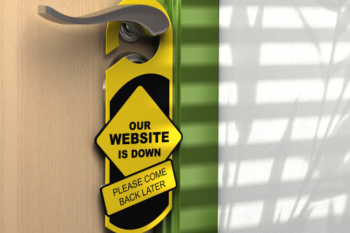 Website down