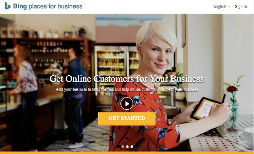 Bing Places for Business screenshot