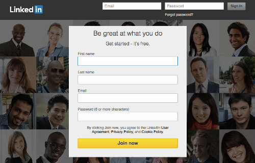 LinkedIn screenshot