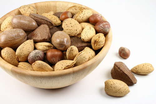 A bowl of nuts