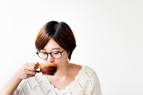 Sipping tea