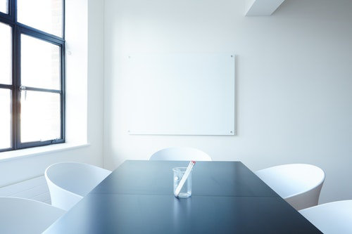 Clean office space