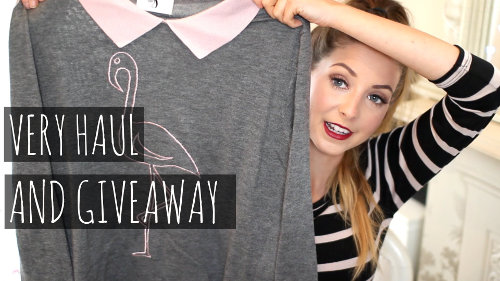 Zoella giveaway
