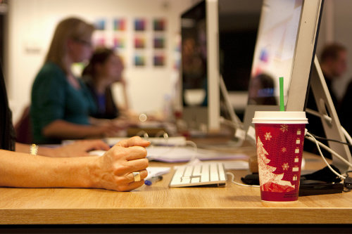 Graphic design studio