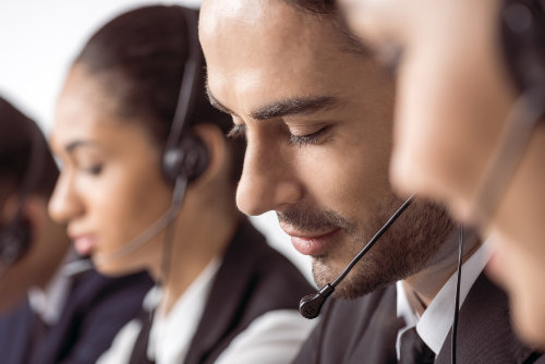 Call center staff