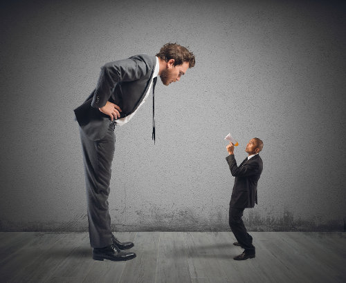 Small business vs. big business
